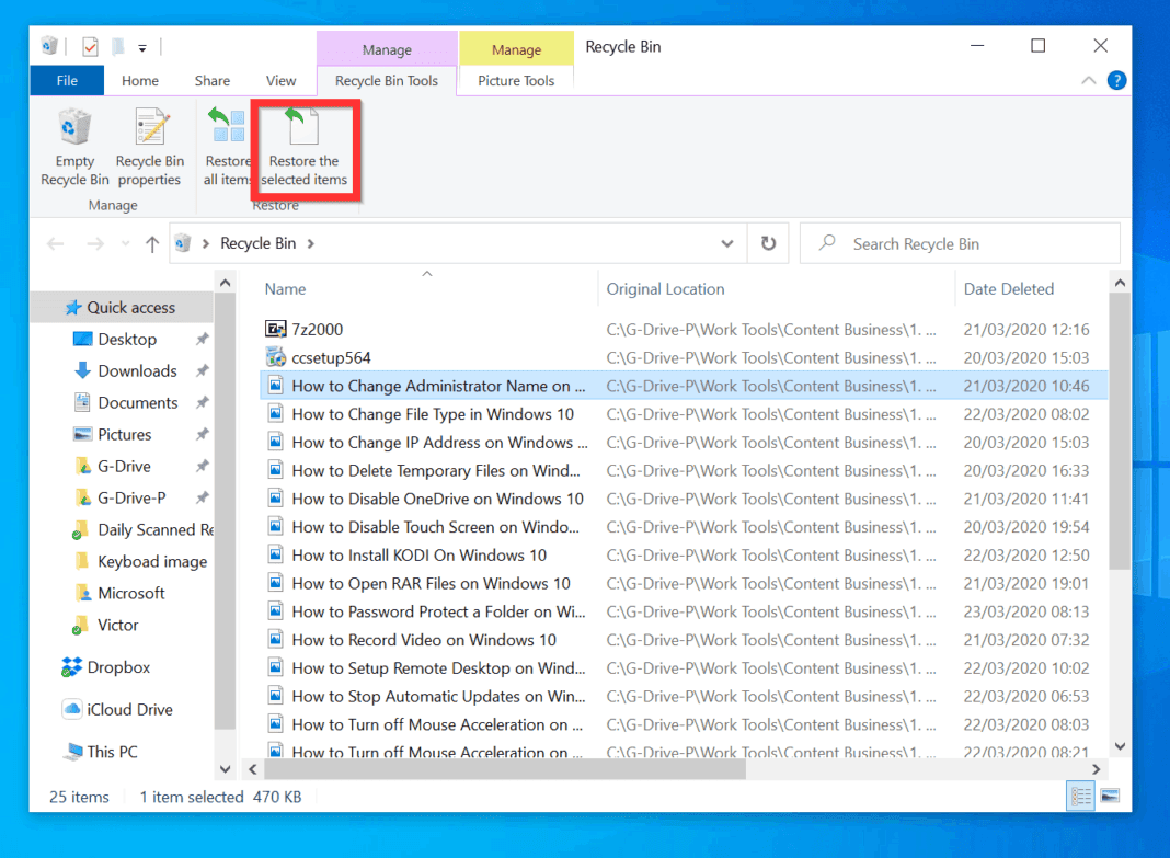 How to Recover Deleted Files Windows 10 (2 Methods)