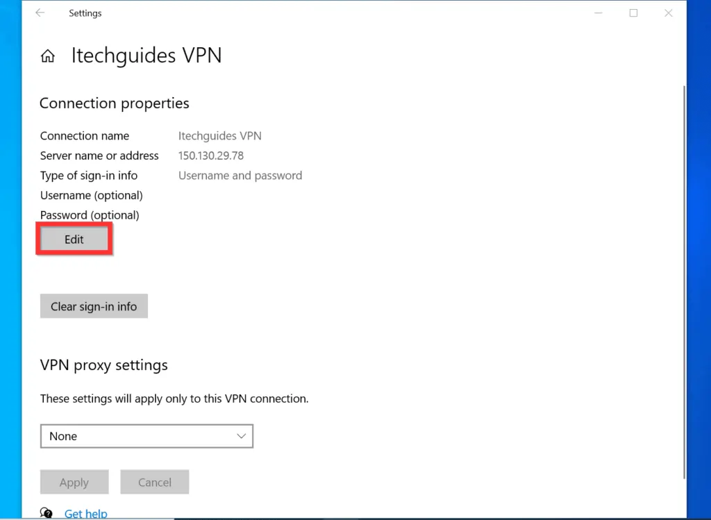 How to Setup a VPN on Windows 10 - Itechguides