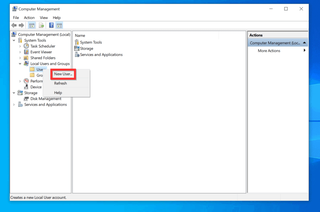 How to Remove Microsoft Account from Windows 10: Step 1 Create a New Local Account