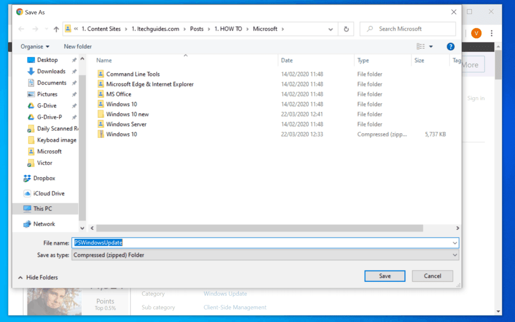 How to Check for Windows Updates on Windows 10 with PowerShell - Download PSWindowsUpdate PowerShell Module