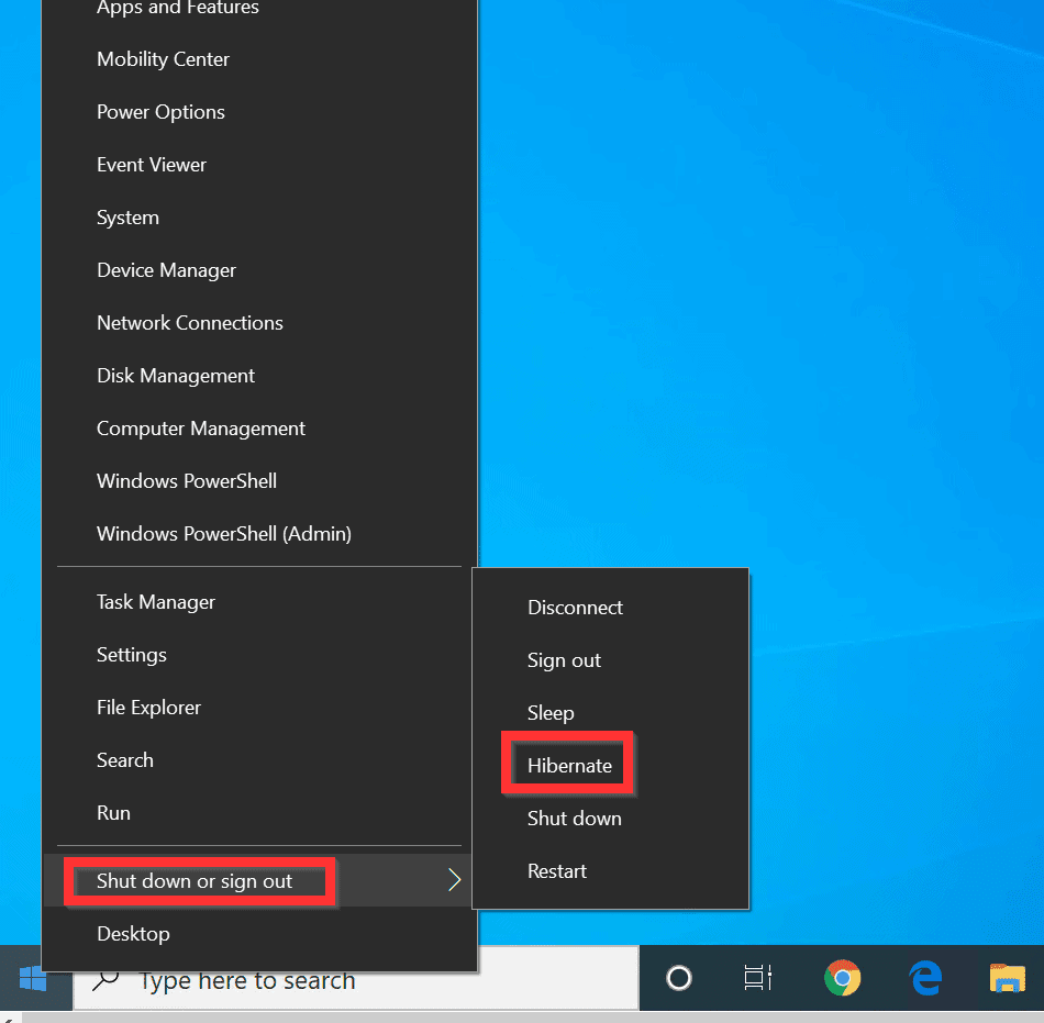 How to hibernate windows 10 2 steps itechguides