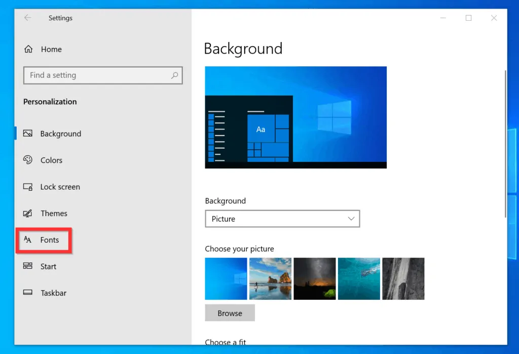 How to Add Fonts on Windows 10 from Microsoft Store or Downloaded Font
