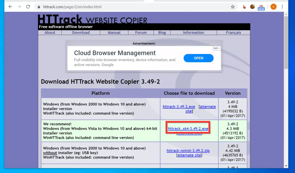 How to Download a Website with HTTrack - How to Download and Install HTTrack