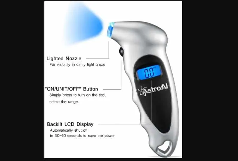 Corporate Gift Ideas: AstroAI Digital Tire Pressure Gauge 