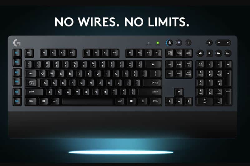 Best Wireless Gaming Keyboard: Logitech G613 LIGHTSPEED Wireless Mechanical Gaming Keyboard