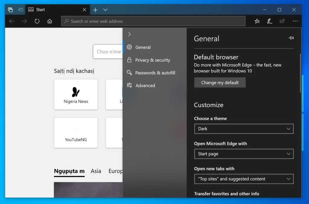 How to Enable Dark Mode in Microsoft Edge