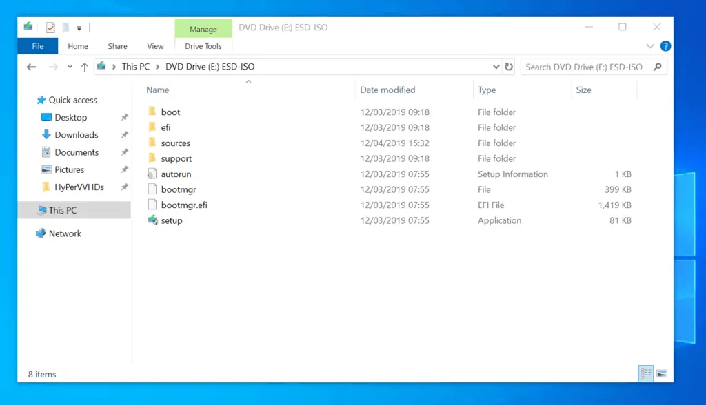 How to Mount ISO on Windows 10 from File Explorer