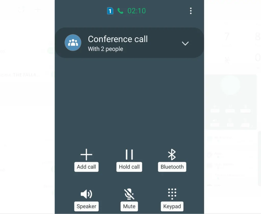 How to Conference Call on Android - How to Conference Call on Android - Call the First Person 