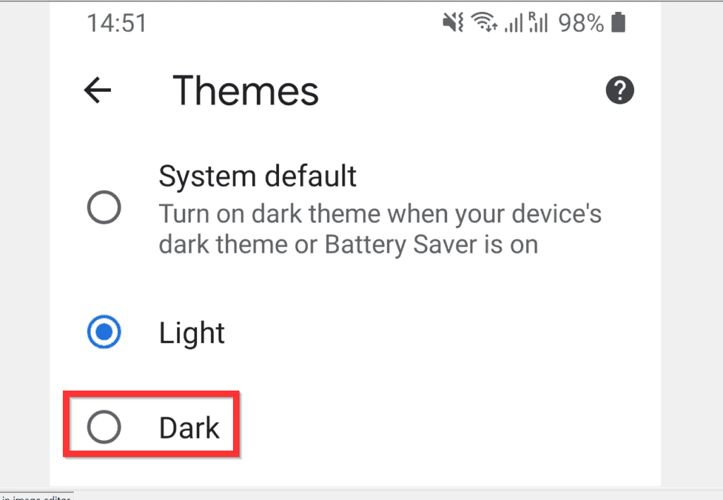 Chrome Dark Mode Android Chrome Dark Mode on IOS