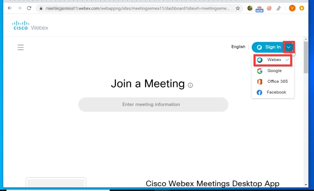 How to Use Webex to Schedule a Meeting