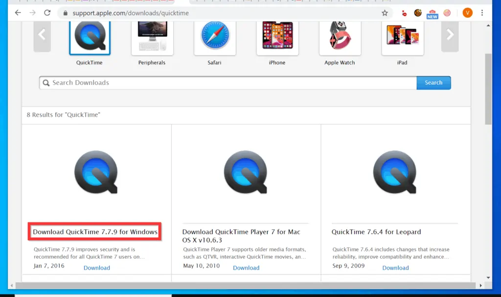 How to Download and Install QuickTime for Windows 10 - Itechguides