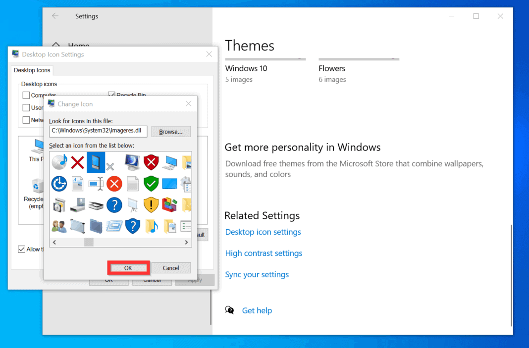 How to Change Icons on Windows 10 (Desktop, Folder or File Types)