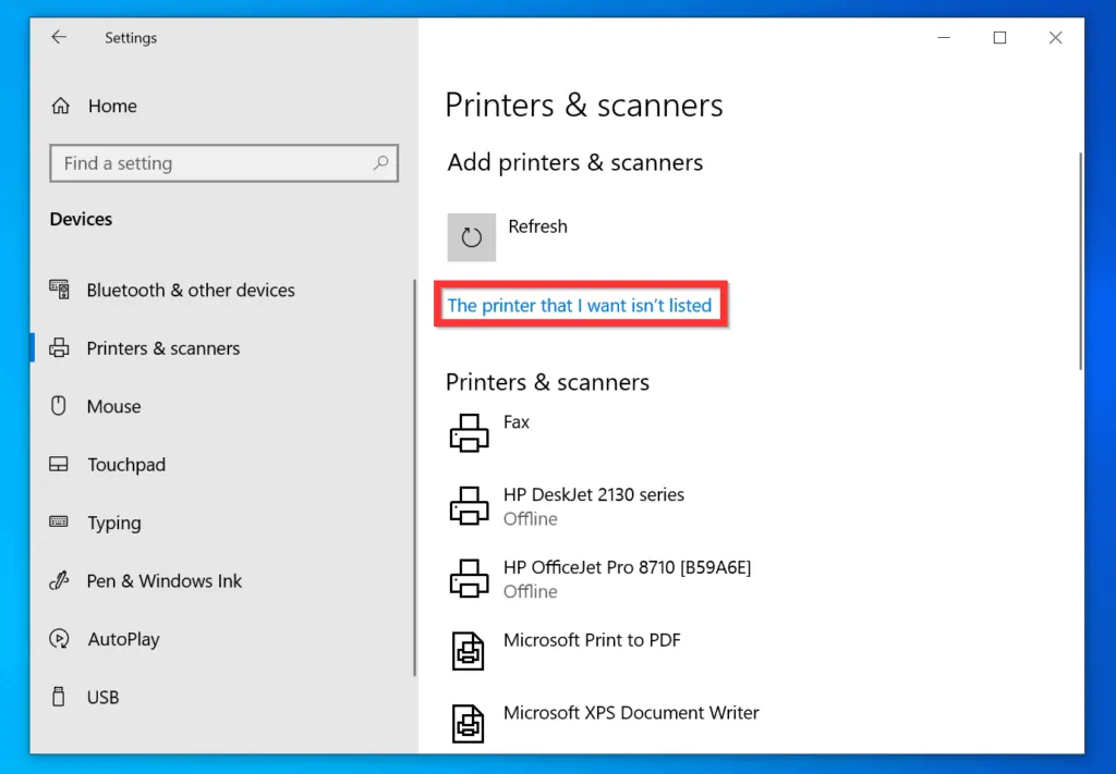 How to Add a Printer to Windows 10 - Itechguides