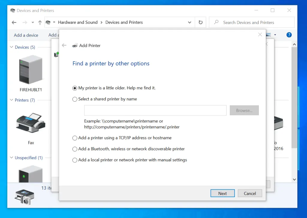 How to Add a Printer to Windows 10 - Itechguides