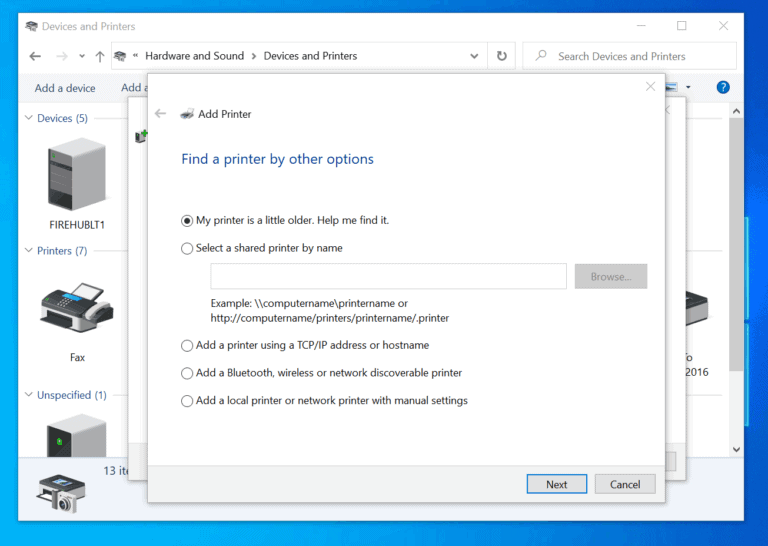 How To Add A Printer To Windows 10 - Itechguides.com