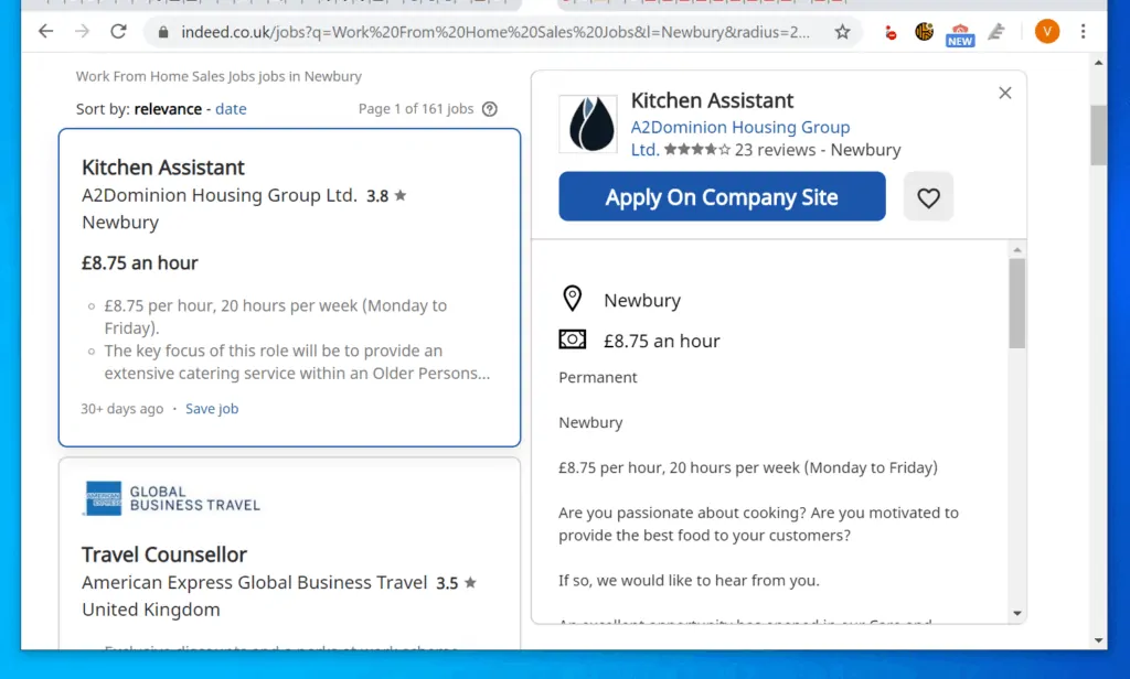 How to Perform Indeed Job Search from a PC/Mac
