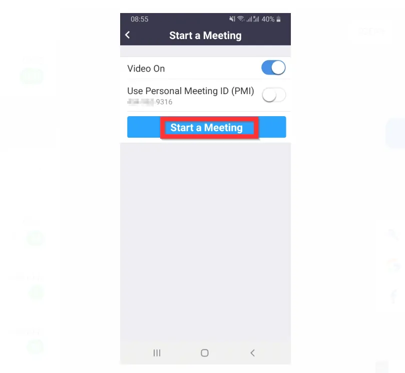 How to Set Up a Zoom Meeting to Start Immediately (Zoom App)