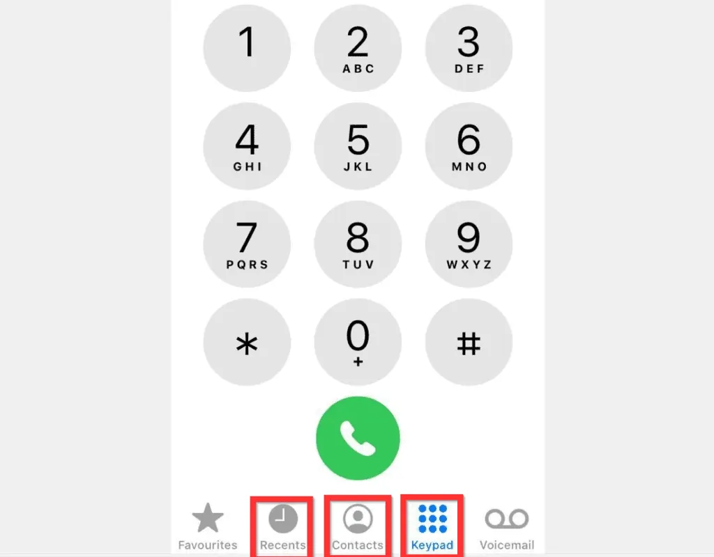How to Make a Conference Call on iPhone - step 1: Place the First Call
