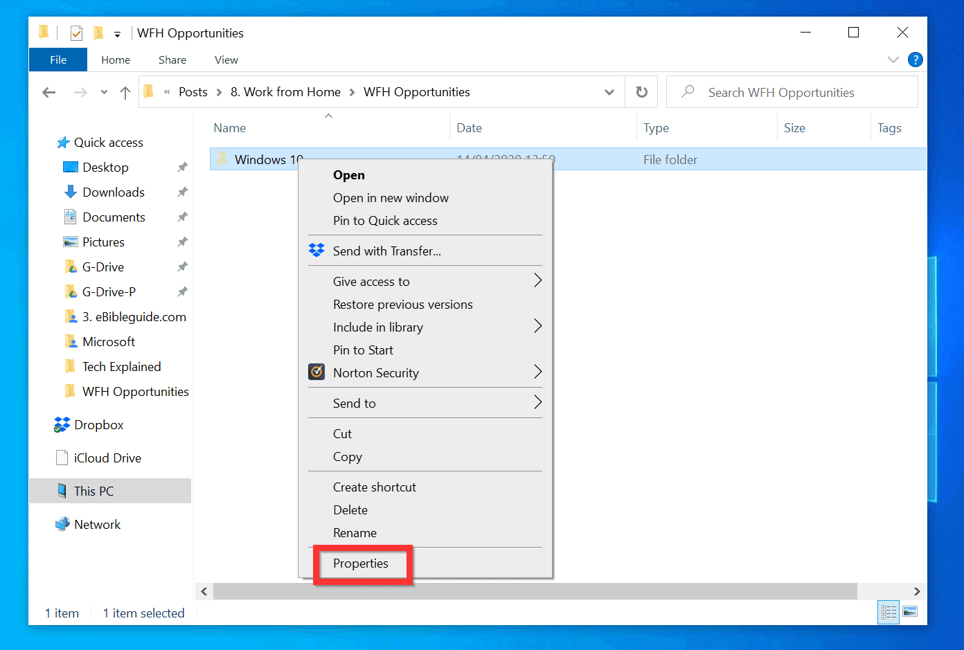 unhide folder in windows 7