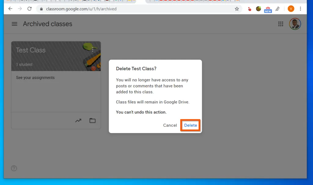 How to Delete a Google Classroom from a PC or Mac