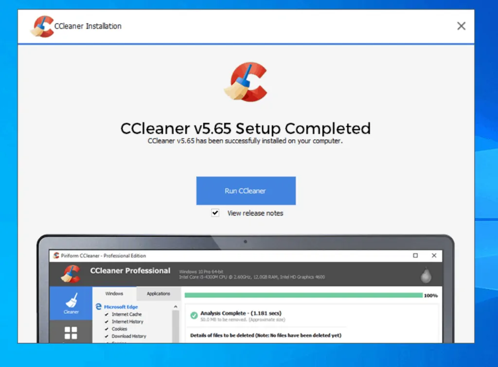 How to Clean Registry on Windows 10 - step 1 - Download and Install CCleaner