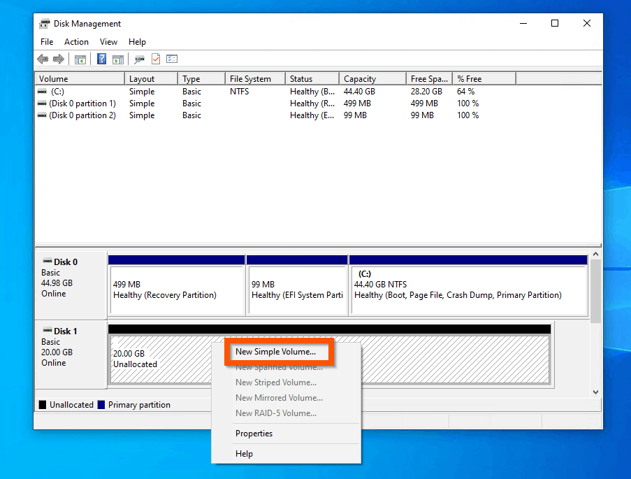 How to Partition a Hard Drive in Windows 10 - Itechguides