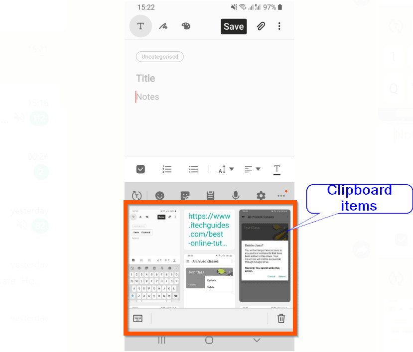 How to Clear Clipboard on Android (Individual or All Items)