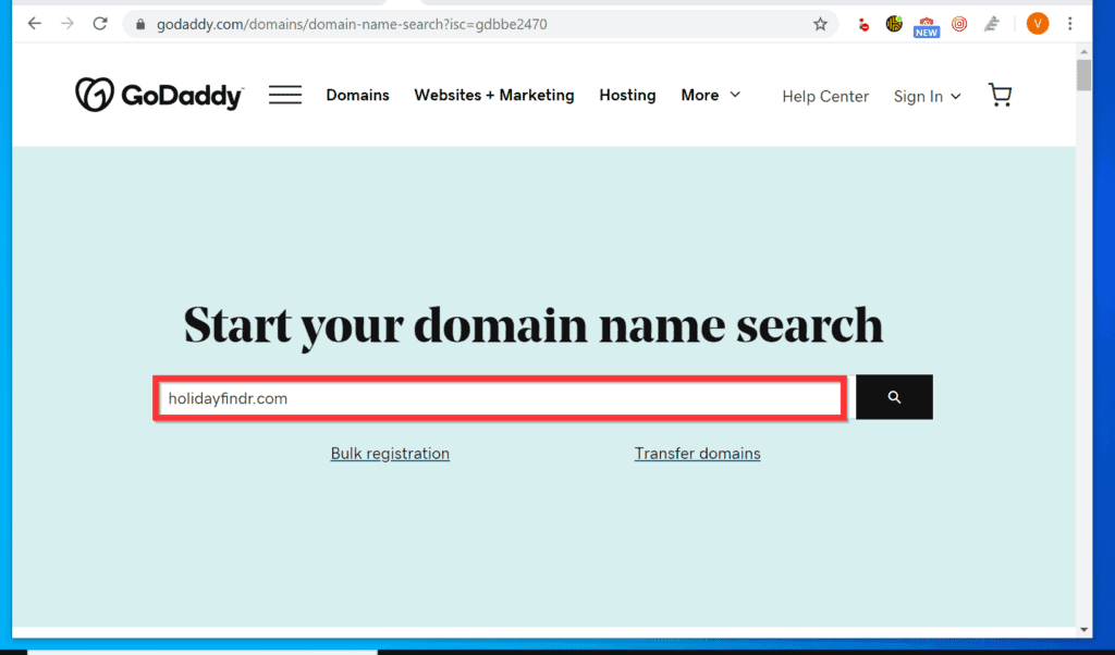 How to Register a Domain Name with GoDaddy.com