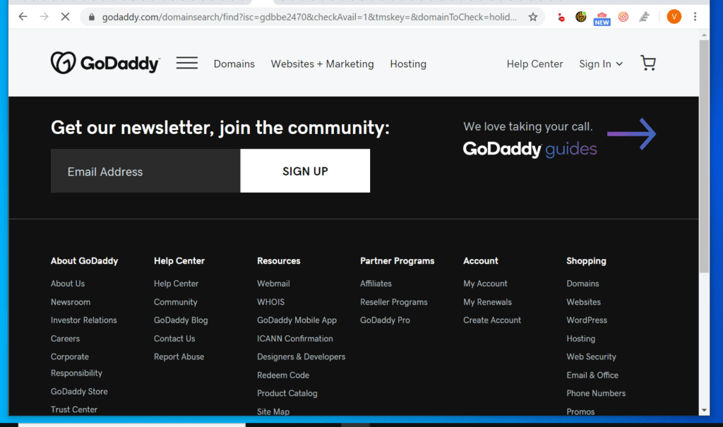 How to Register a Domain Name with GoDaddy.com