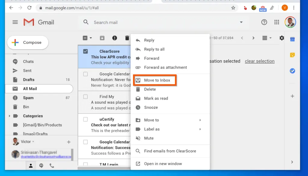 How to Find Archived Emails in Gmail from a PC Browser