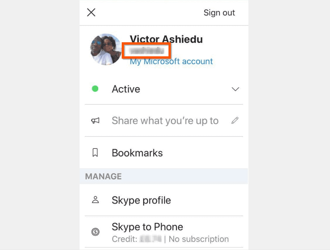 how to identify my skype id