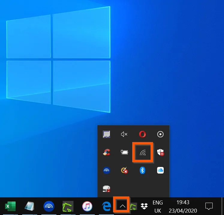 Find MAC Address on iPhone from Windows 10