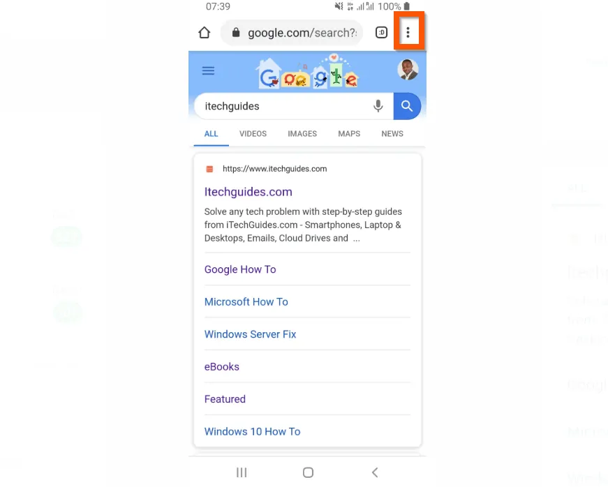 How to Find a Word on a Page on Google Chrome for Android 
