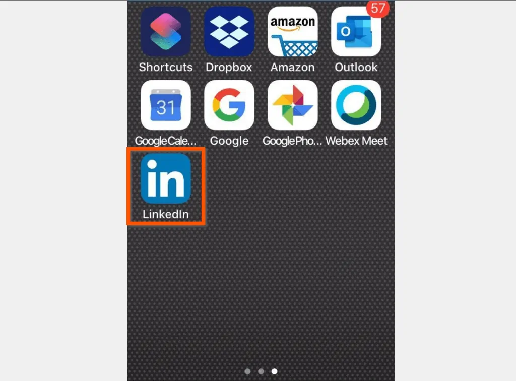 How to View LinkedIn Saved Jobs from the iPhone App - Open the LinkedIn app on your iPhone. 
