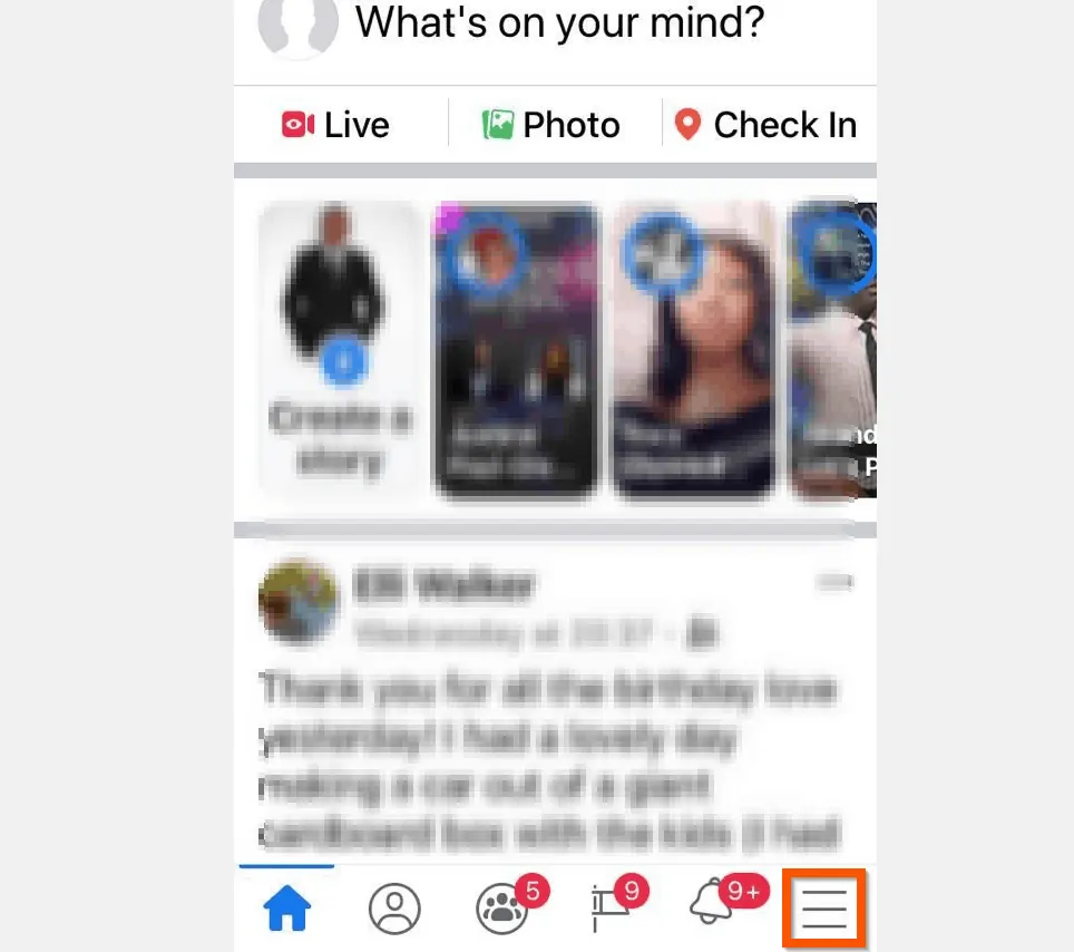 How to Find Memories on Facebook iPhone App