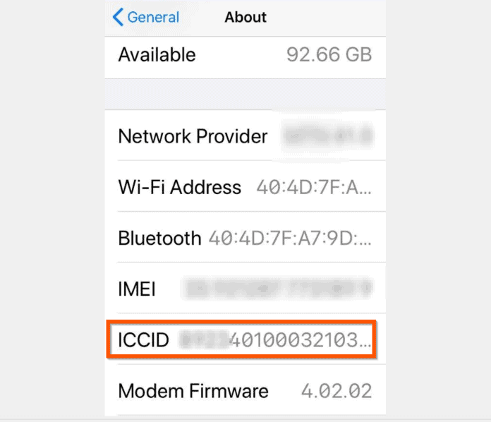 How to Find SIM Card Number (ICCID) on Android and that iPhone