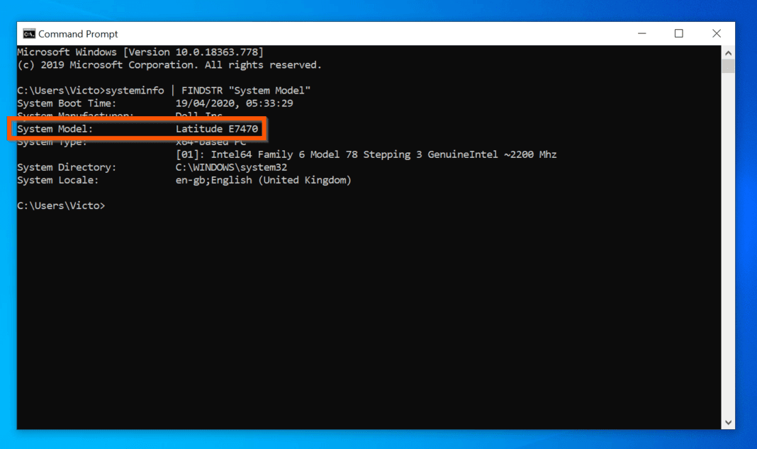 get notebook model cmd