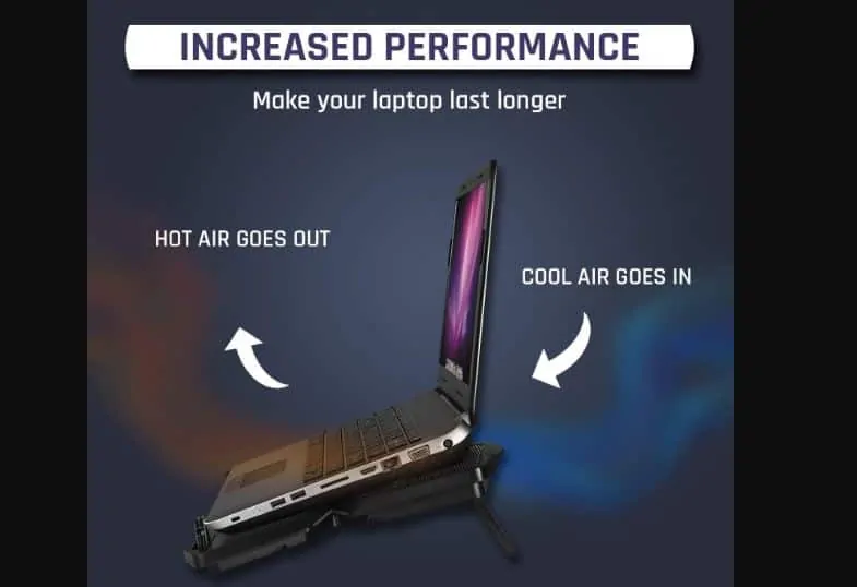 Best Laptop Cooling Pad: KLIM™ Wind Pad