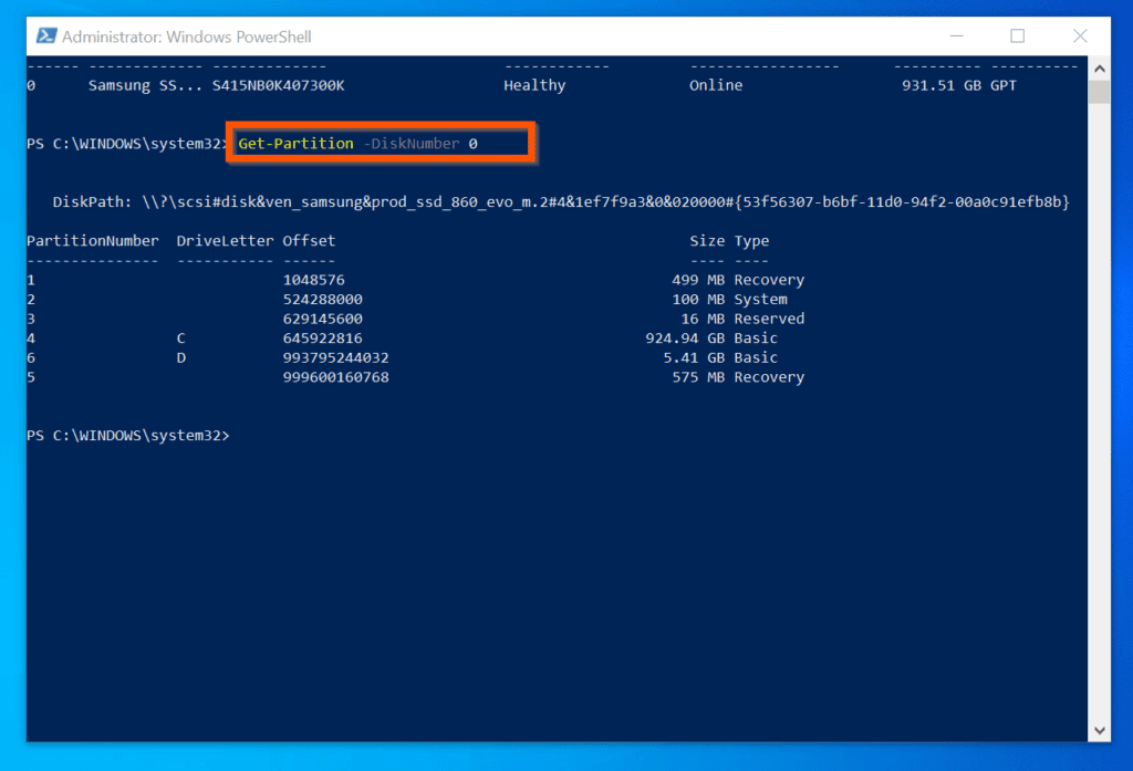 How to Change Drive Letter on Windows 10 with PowerShell