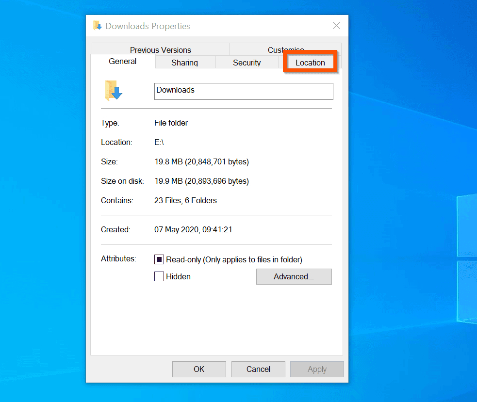 How to Change Download Location Windows 10