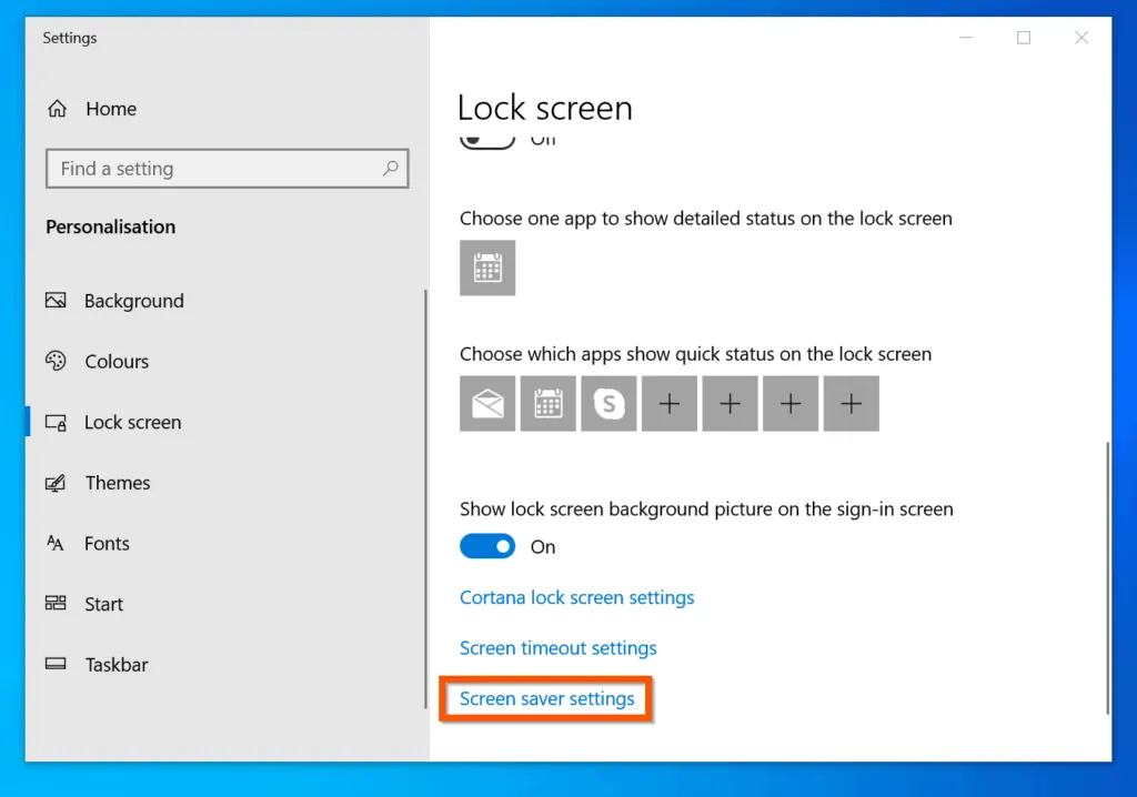How to Change Screensaver on Windows 10