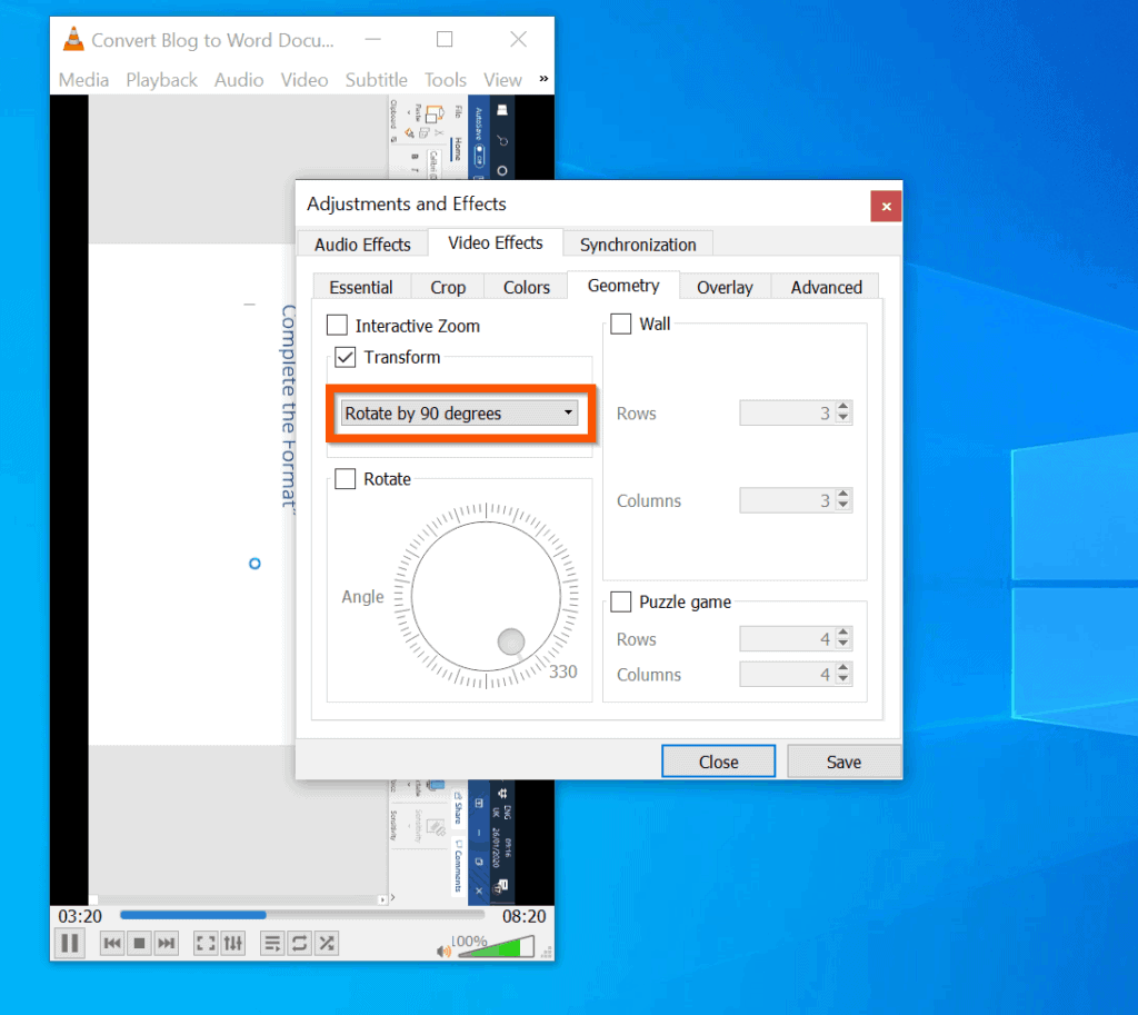 vlc rotate vlc rotate