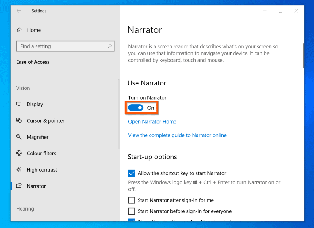 how to turn off windows 10 narrator how to turn off windows 10 narrator
