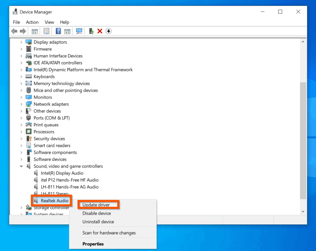 audio drivers windows 10 download