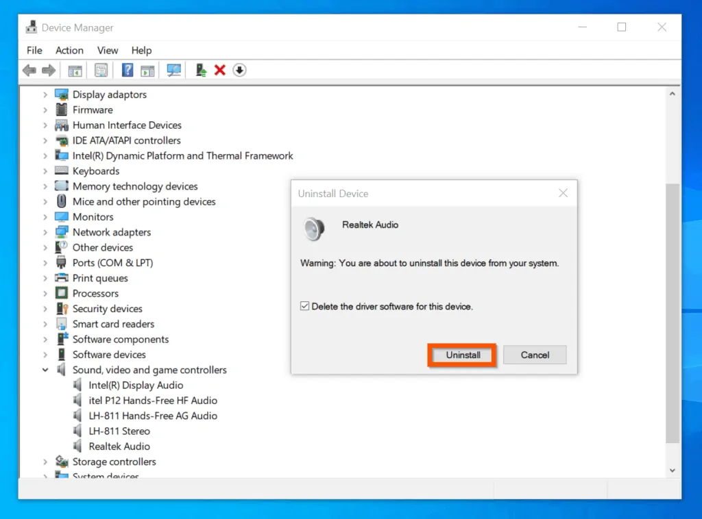 How to Uninstall Drivers on Windows 10 from Device Manager