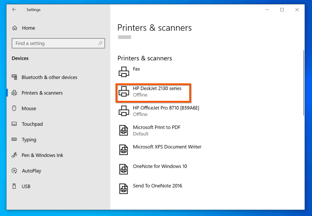 How To Set Default Printer In Windows 10