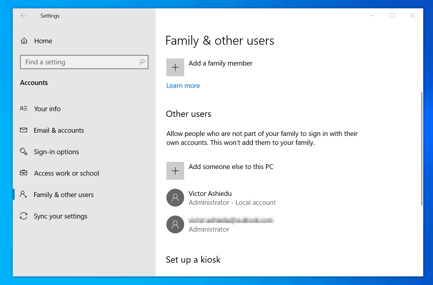 How to Delete Administrator Account Windows 10 - Itechguides.com