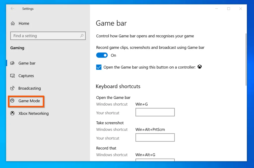How to Turn on Game Mode on Windows 10 Itechguides