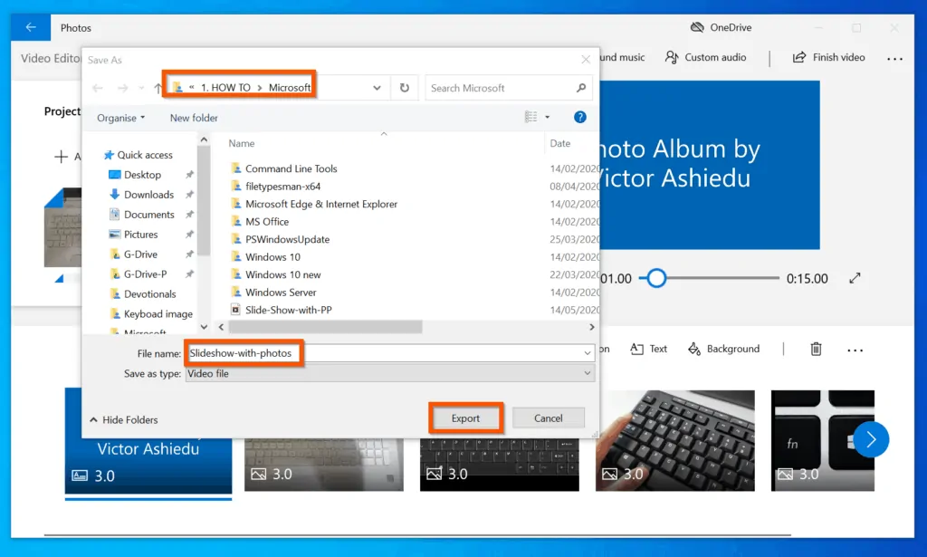 How to Make a Slideshow on Windows 10 Itechguides