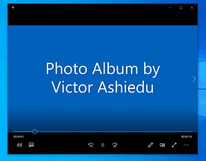 How to Make a Slideshow on Windows 10